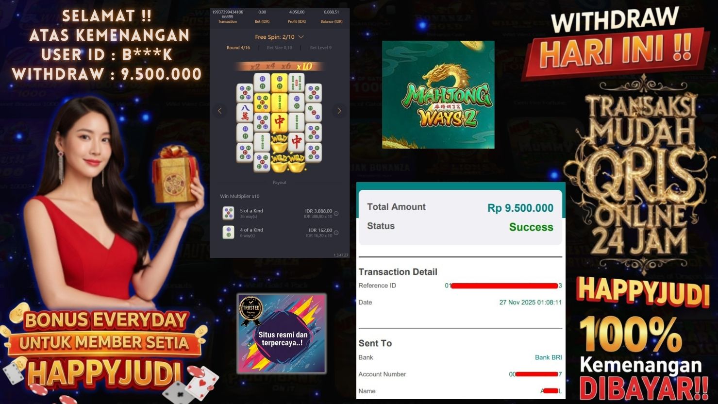 HAPPYJUDI JACKPOT SLOT MAHJONG WAYS 2